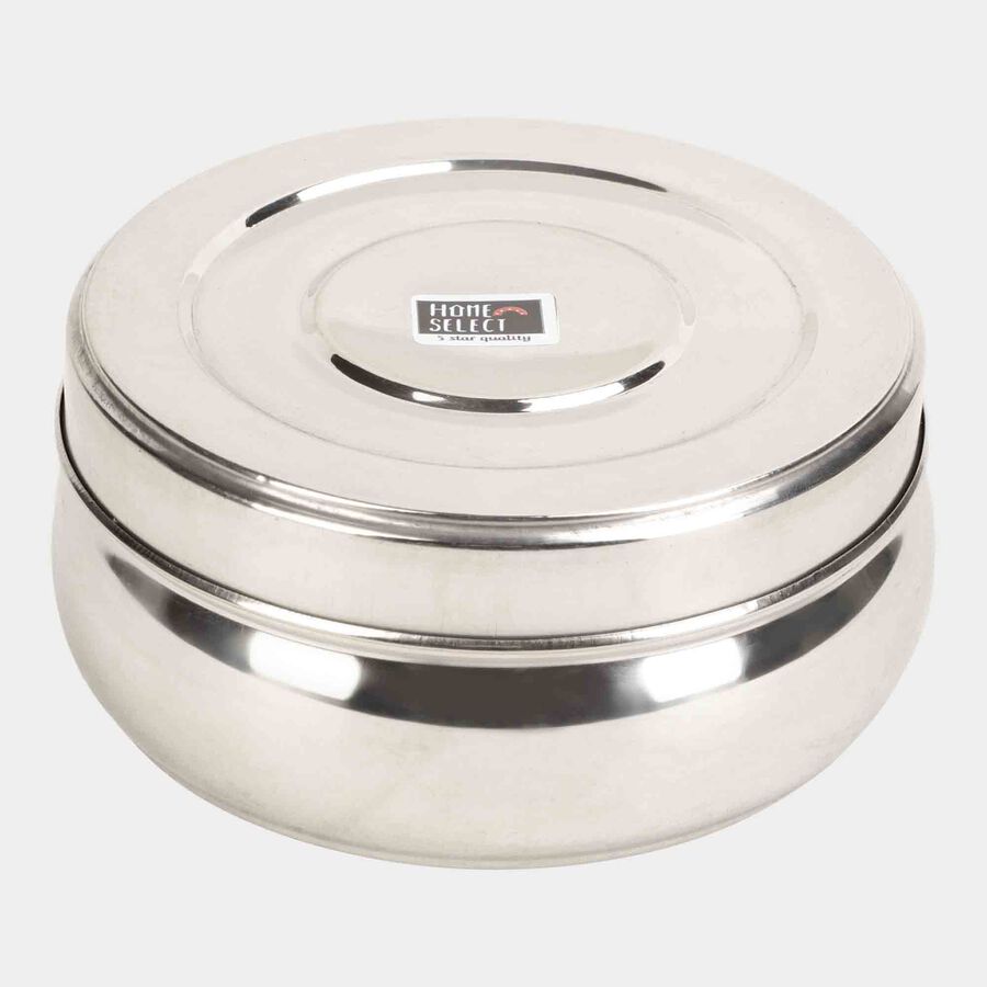 430 ml Stainless Steel Poori Dabba, , large image number null