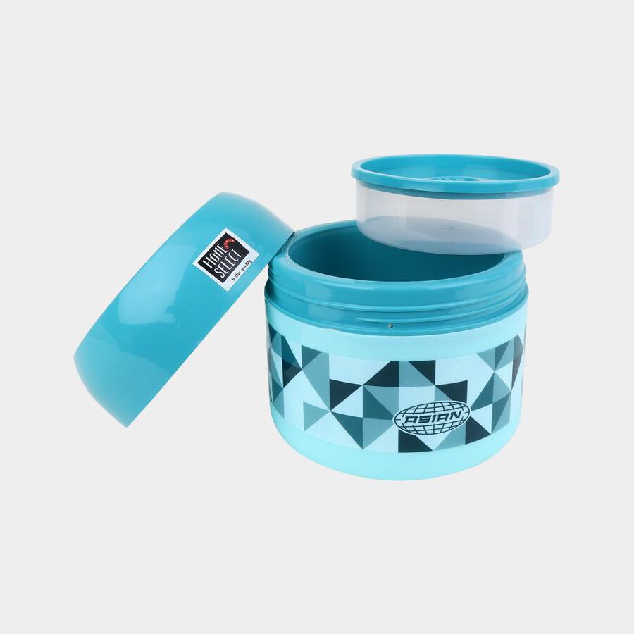 PlasticLunch Box - 2 Containers, , large image number null