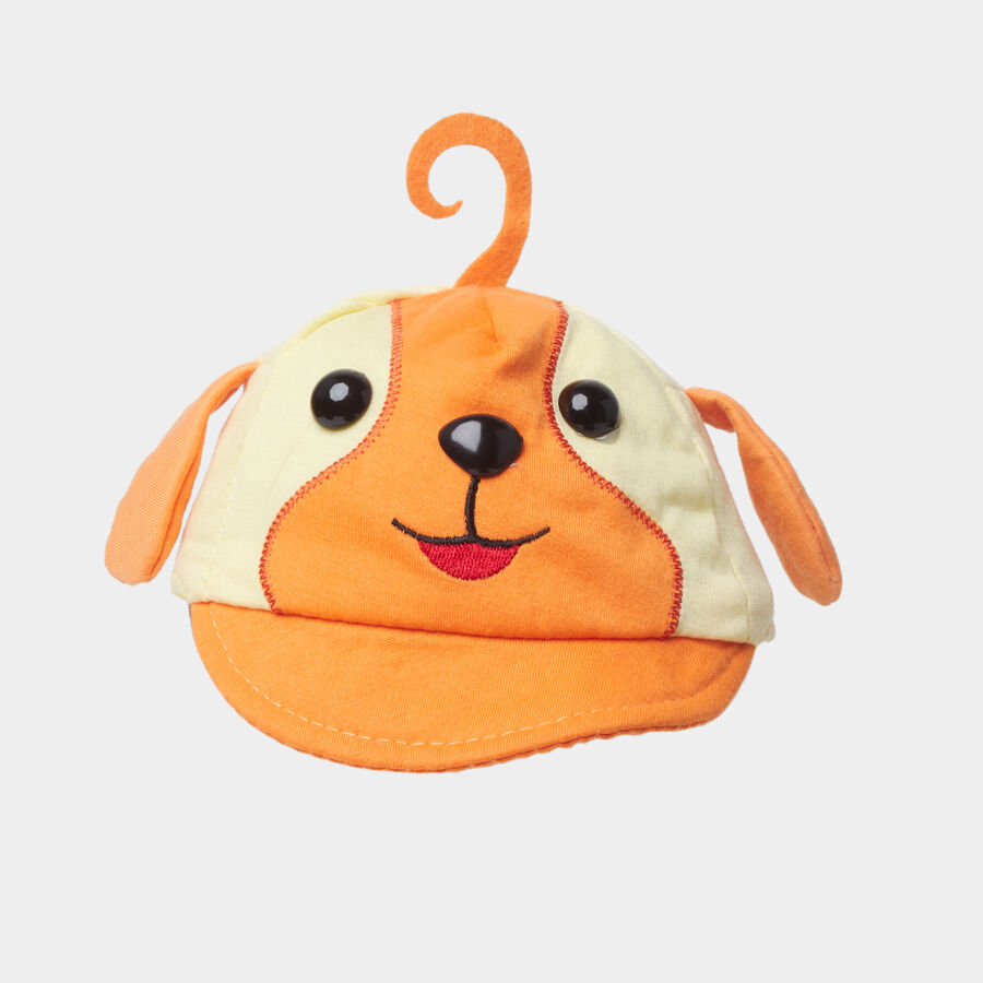 Kids' Yellow Fabric Cap, , large image number null