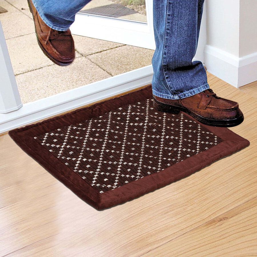 Cotton Blend Door Mat, Set of 2 , , large image number null