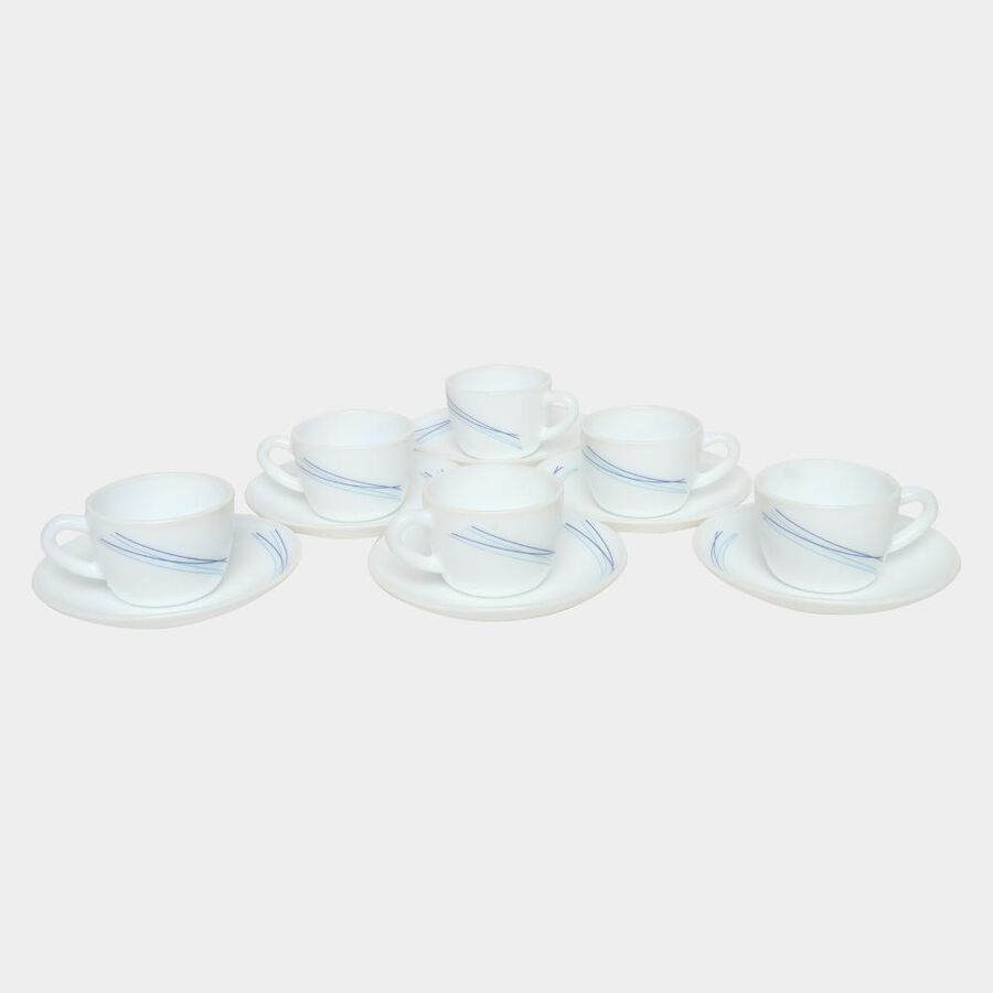 130 ml Opalware Cup & Saucer Set, , large image number null