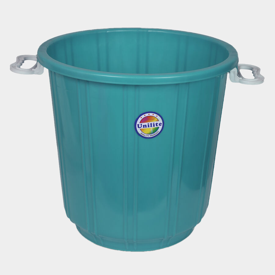 25 L Green Plastic Dustbin, , large image number null