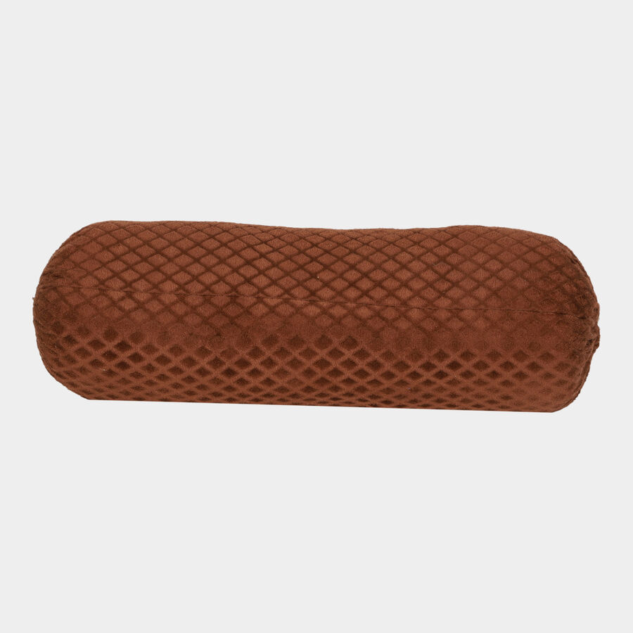 Brown Polyester Bolster, , large image number null