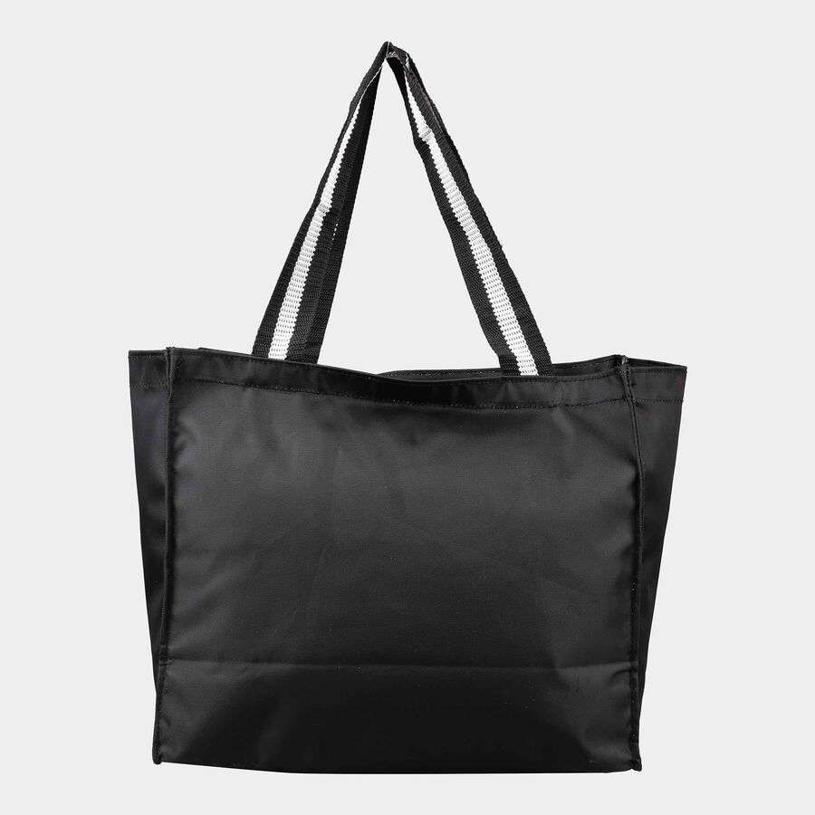 Black Fabric-Nylon Bag, , large image number null