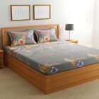 Double Bedsheet with 2 Pillow Covers, , small image number null