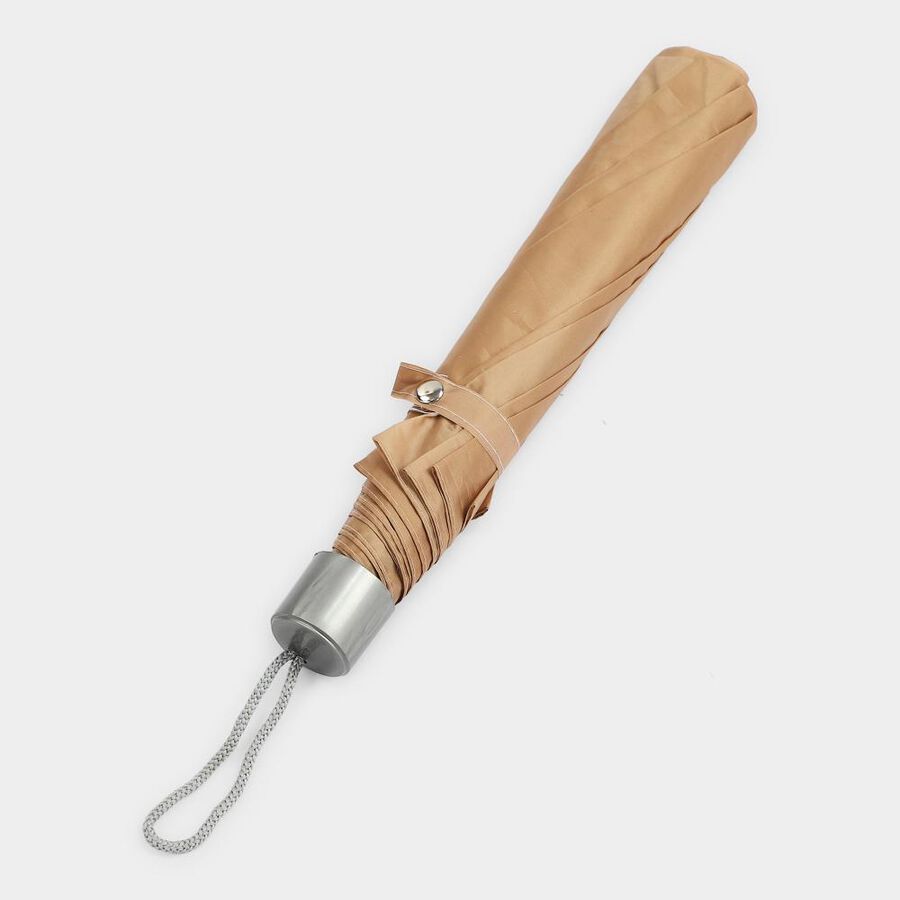 Men's Beige Polyester Umbrella, , large
