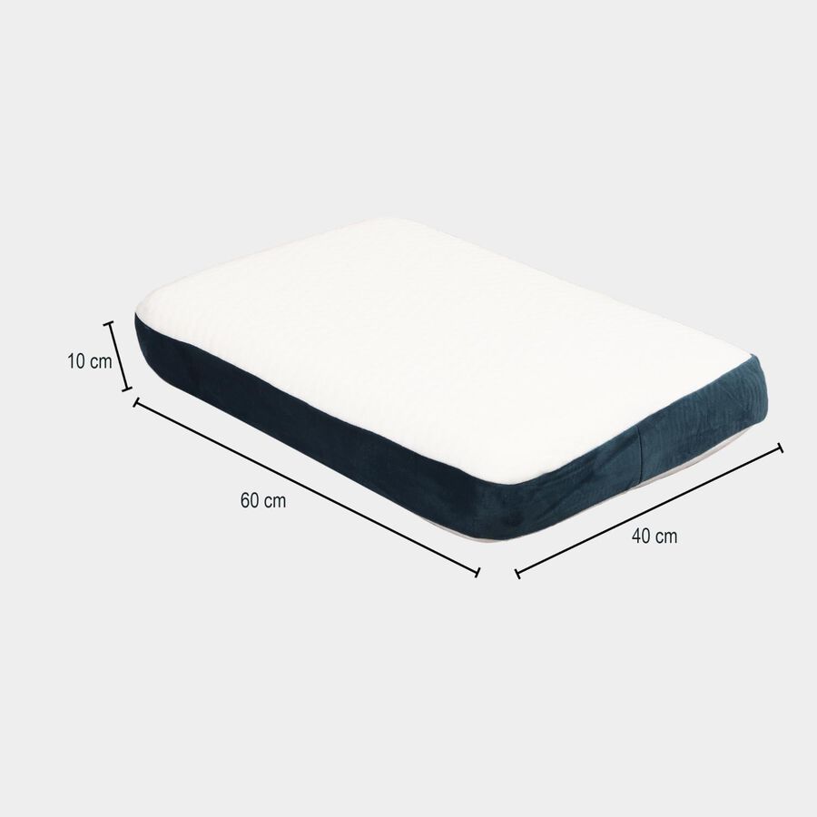 White Memory Foam Pillow, , large image number null