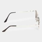 Women's Metal Gradient Rectangle Sunglasses, , small image number null