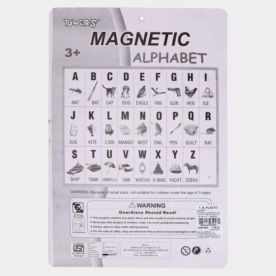 Kid's Alphabet Learning Set(Colour/Design May Vary), , large image number null