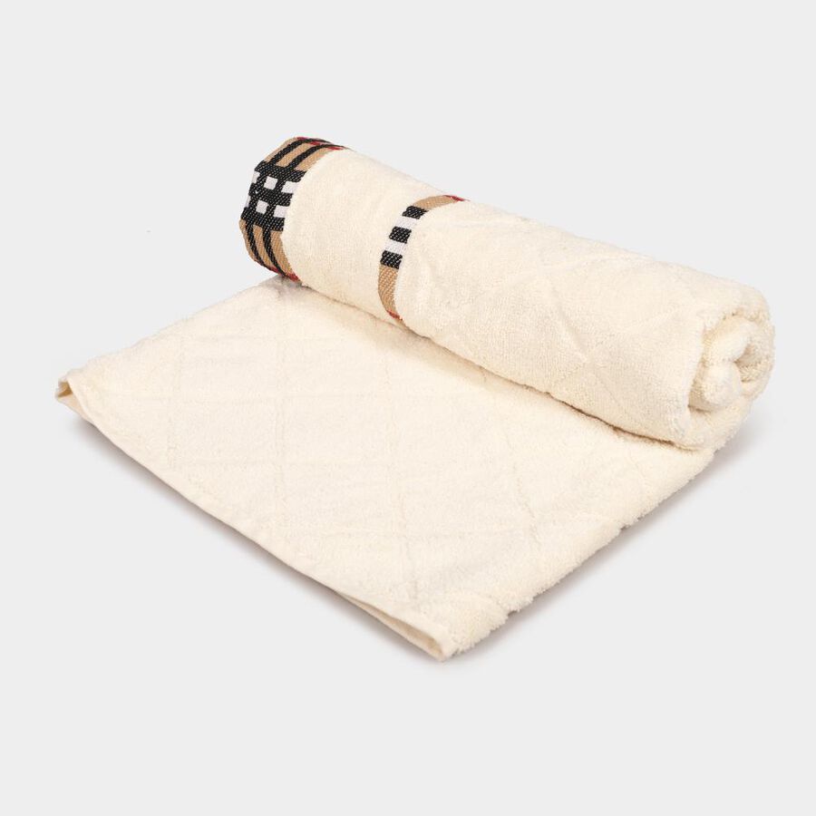 440 GSM Ivory Cotton Bath Towel, , large image number null