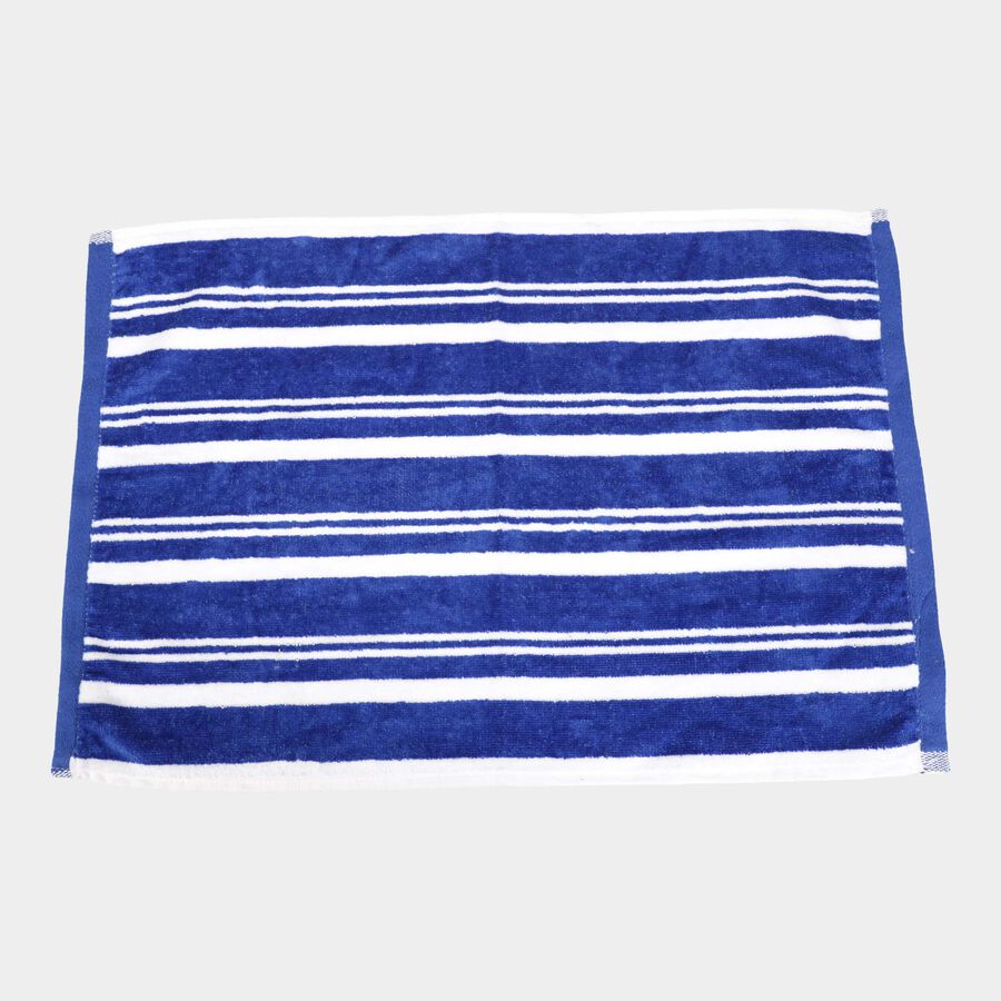400 GSM Blue Cotton Hand Towel, , large image number null
