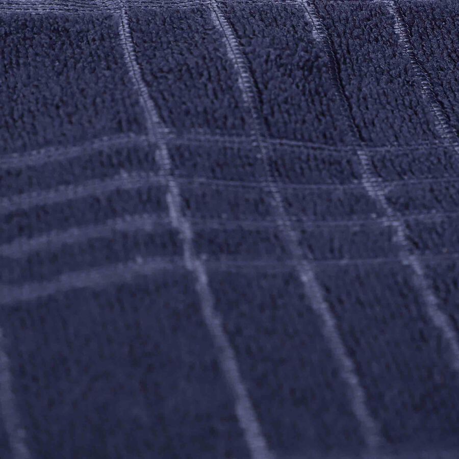 210 GSM Navy Blue Microfiber Bath Towel, , large image number null