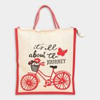 Beige Jute Bag, , small image number null