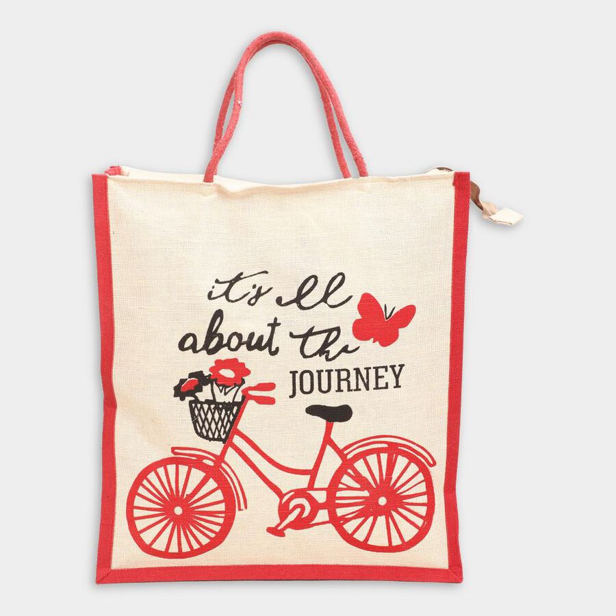 Beige Jute Bag, , large image number null