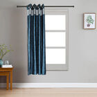 5 ft. Dark Blue Polyester Curtain, , small image number null