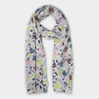 Women's off-White Nylon/Polyester Scarf, , small image number null