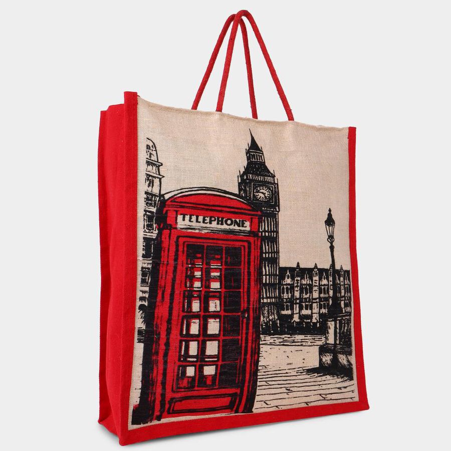 Red Jute Bag, , large image number null