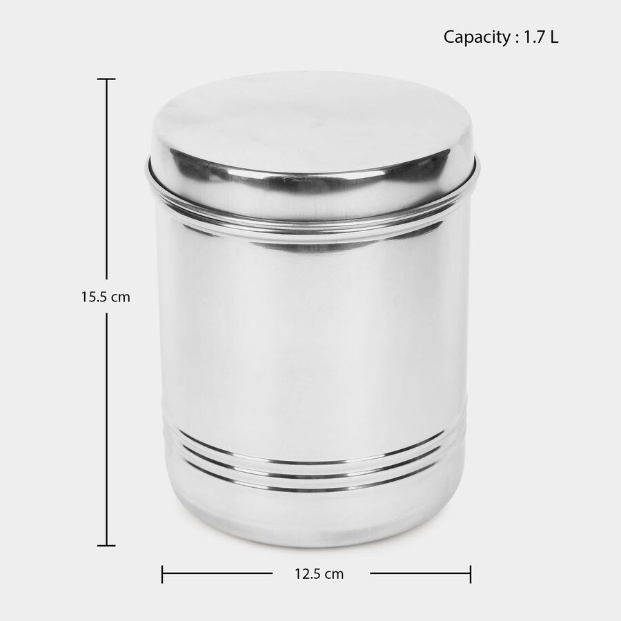 1.7 L Stainless Steel Container, , large image number null