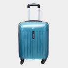 4-Wheel Blue PVC Matee Hard Case Trolley, Small, , small image number null