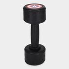 Black Rub-Iron Dumbbells, , small