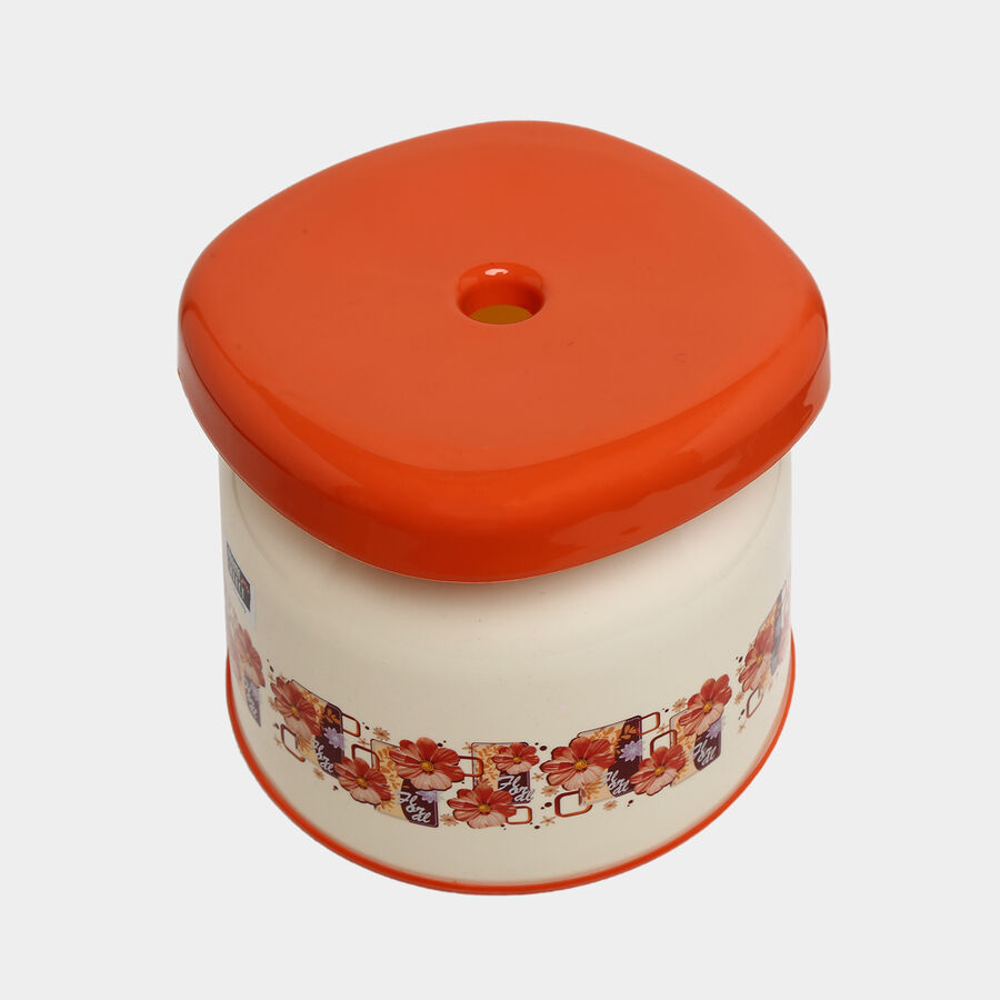Plastic Bath Stool - Colour/Design May Vary, , large image number null