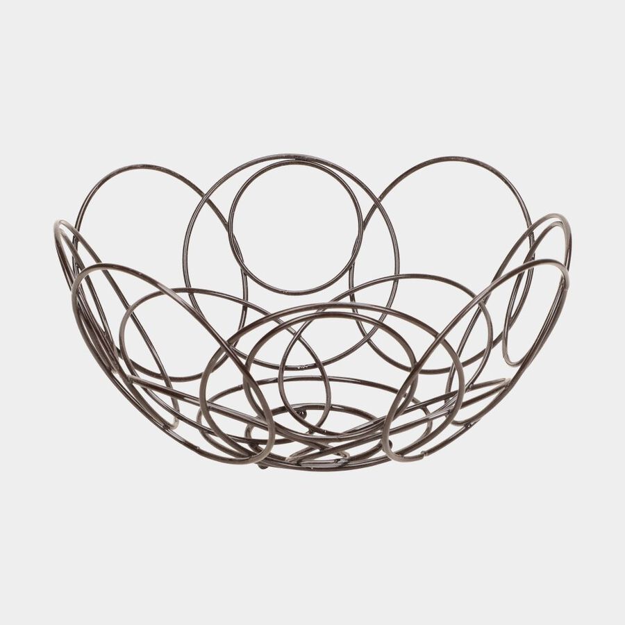 Metal Wire Basket, 28.5 cm Dia., , large image number null