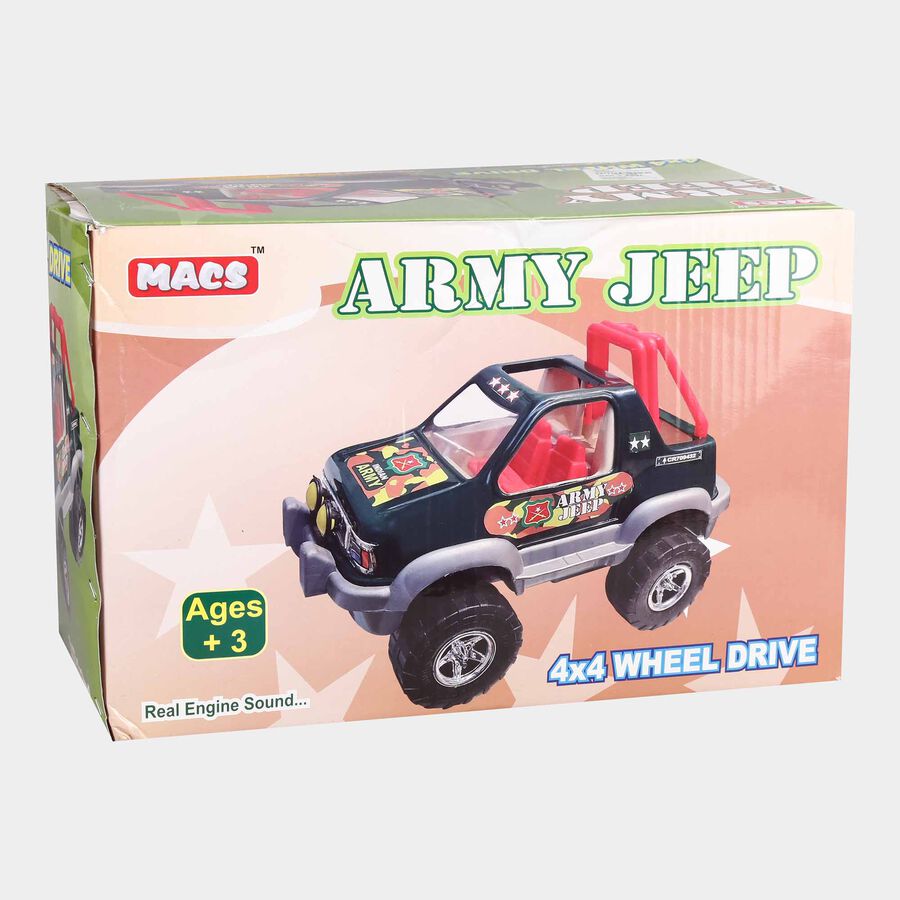 Toy Army Jeep - Color/Design May Vary, , large image number null