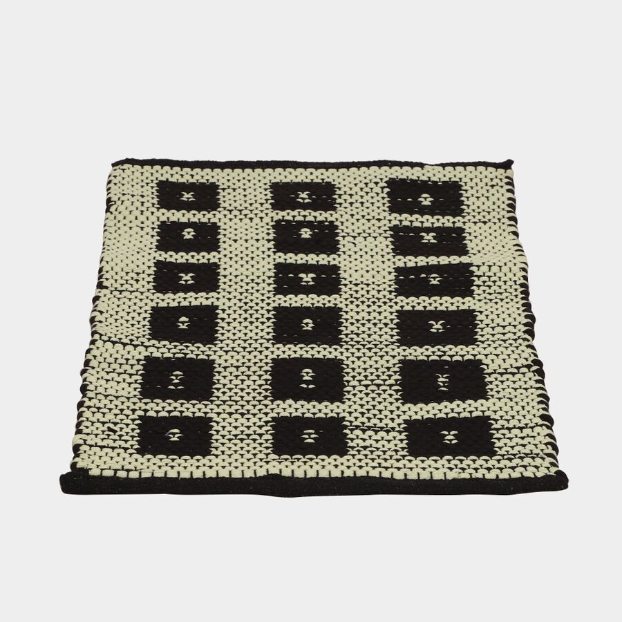 Black Polyester Cotton Mat, , large image number null