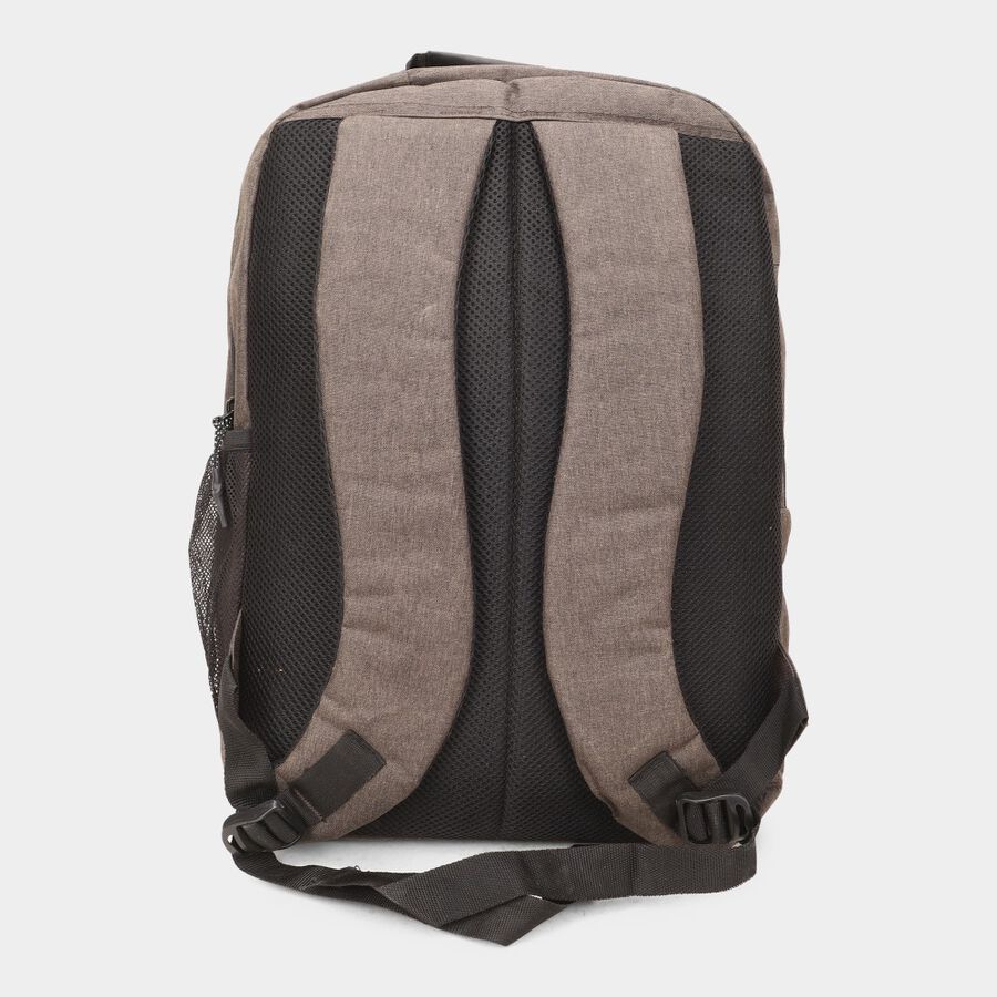 Brown Polyester Backpack,27L (Approx), , large image number null