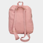 Women's 2 Compartment Solid Polyurethane Backpack, , small image number null