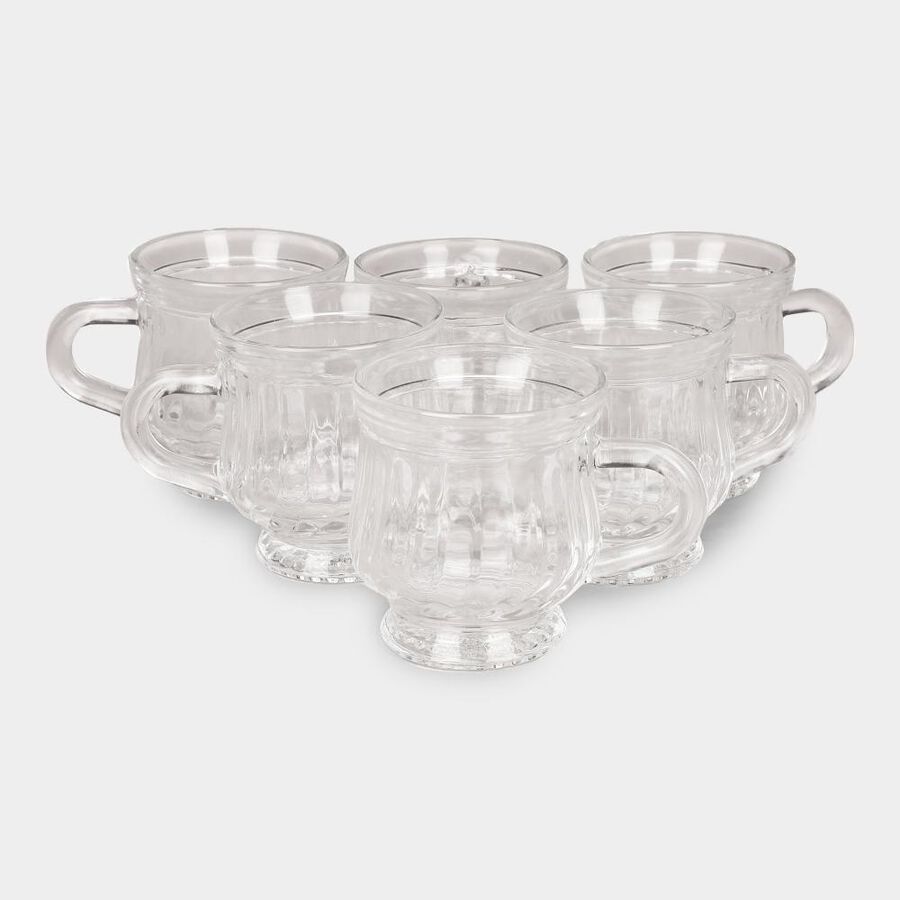 120ml Glassware Cup Set of 6, , large