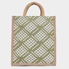 Olive Jute Lunch Bag, , small image number null