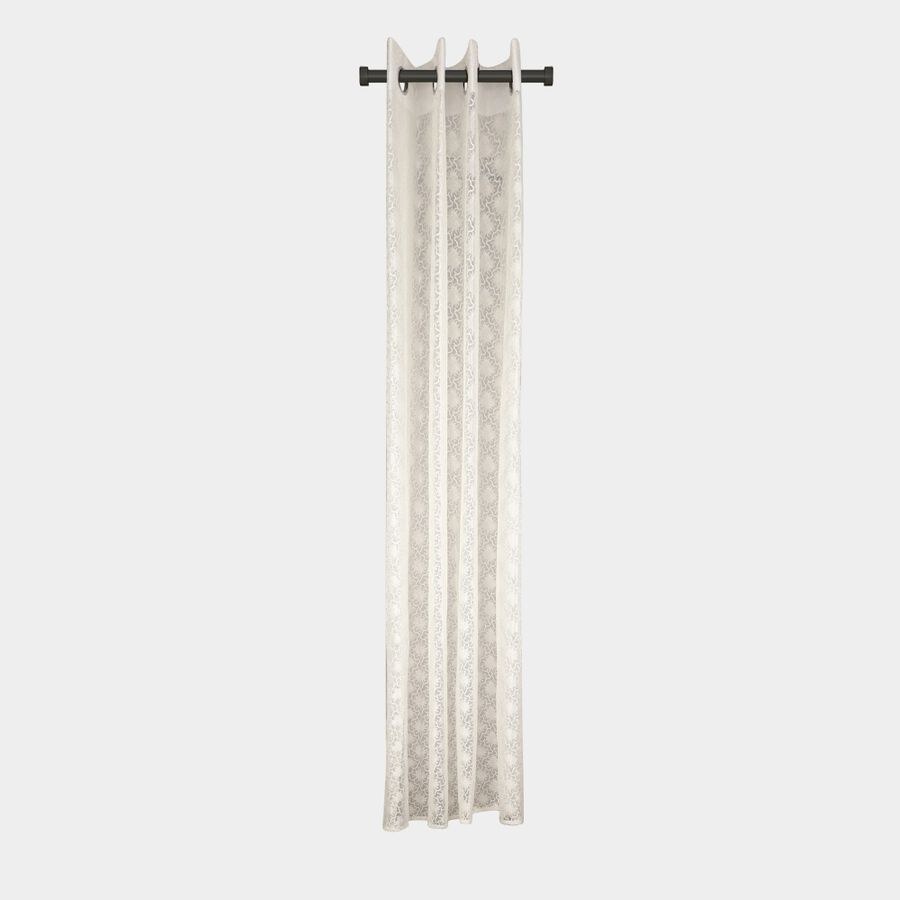 7ft. White Polyester Curtain, , large