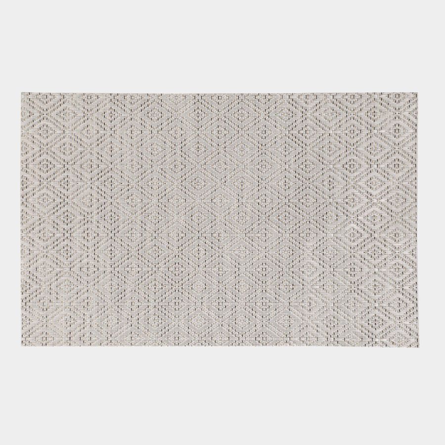 Cream PVC Coaster, , large image number null