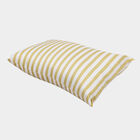 Yellow Striped Pillow, , small