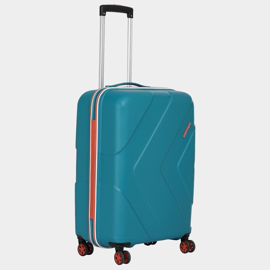 4-Wheel Blue Hard Case Trolley, , large image number null