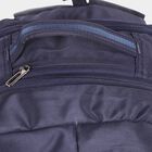 Dark Blue Polyester Backpack with Laptop Compartment and USB Port, , small image number null
