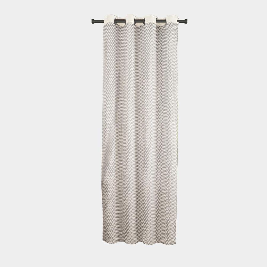 7ft. Cream Microfiber Door Curtain, , large image number null