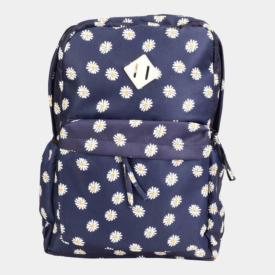 Women's Multicolour Fabric Backpack, , large image number null