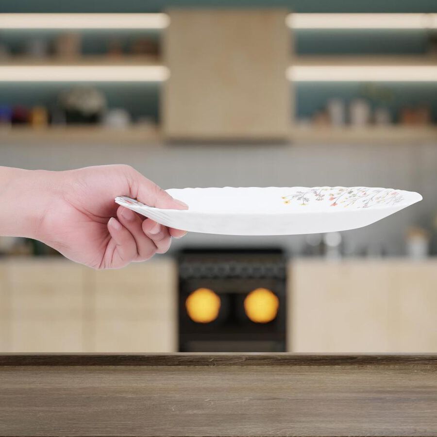 Cello 10 Pcs. Opalware Dinner Set, Microwave Safe Vishal Mega Mart India