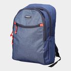 Dark Blue Polyester Backpack, Medium Size, , small image number null