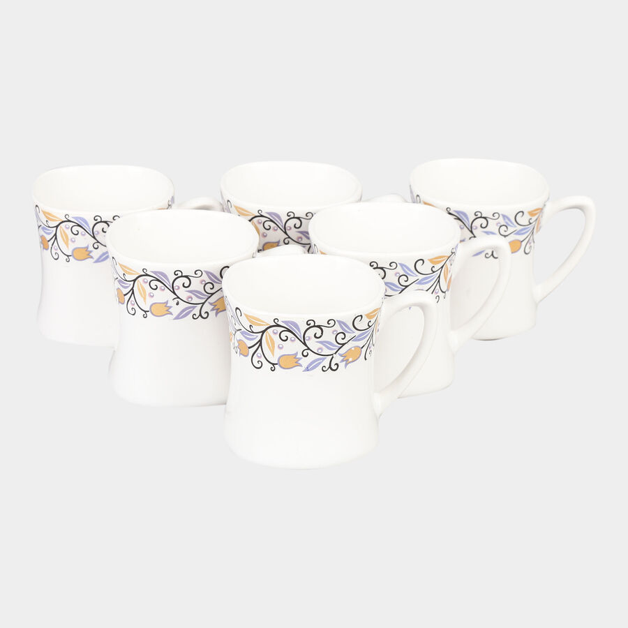 120 ml Stoneware Cup, Set of 6, , large image number null