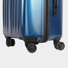 8-Wheel Dark Blue Polypropylene Hard Case Trolley, Medium, , small image number null