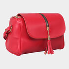 Women's Polyurethane Sling Bag, , small image number null