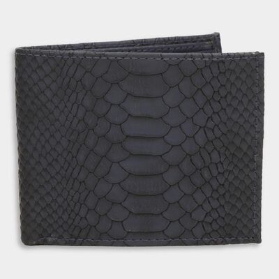 Men's Blue Polyurethane Wallet