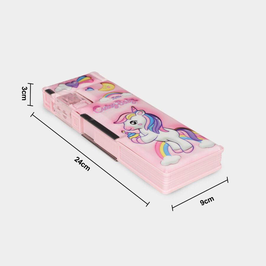 Magnetic Pencil Box - Color/Design May Vary, , large image number null