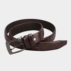 Men's Brown Polyurethane Casual Belt, 38 in. Waist, , small image number null