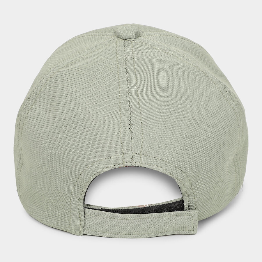 Men's Light Green Fabric Cap, , large image number null