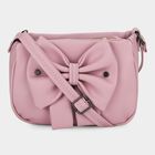 Woman's Pink Polyurethane Bag, , small