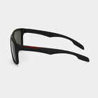 Men's Black Plastic Sunglasses, , small